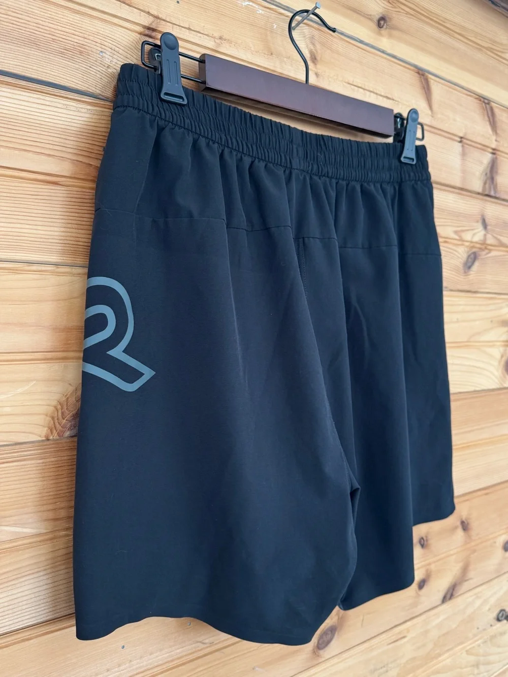 TYR | Men’s Performance Athletic Shorts | Black | Size Medium | Zip Pocket